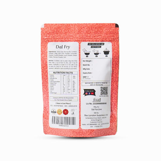 Tadka Ready Meals – Dal Fry(480g)