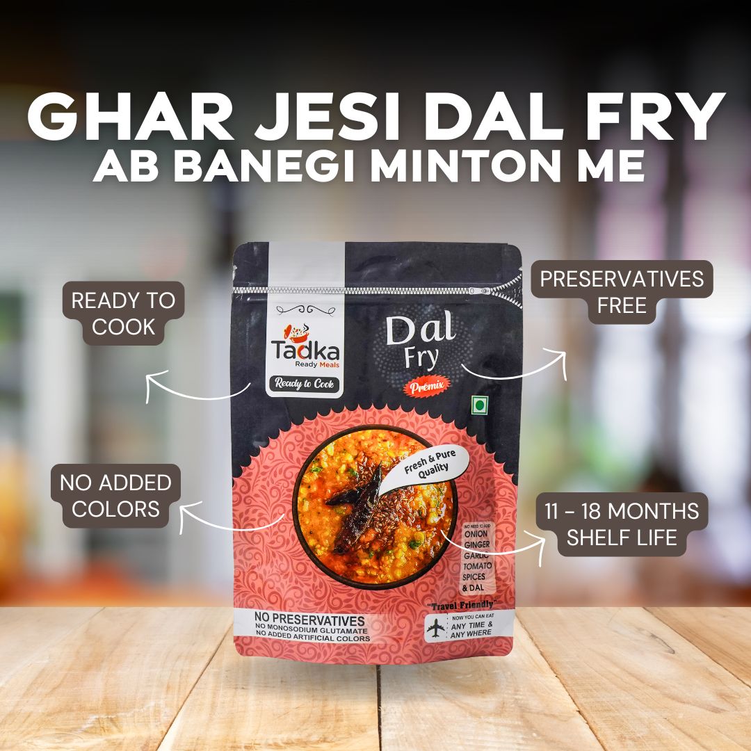 Tadka Ready Meals – Dal Fry(480g)
