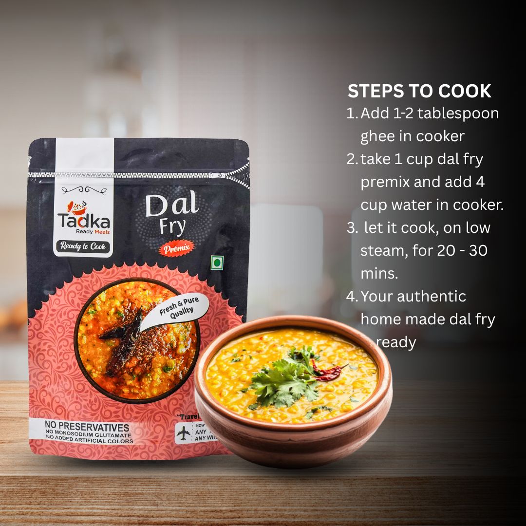 Tadka Ready Meals – Dal Fry(480g)