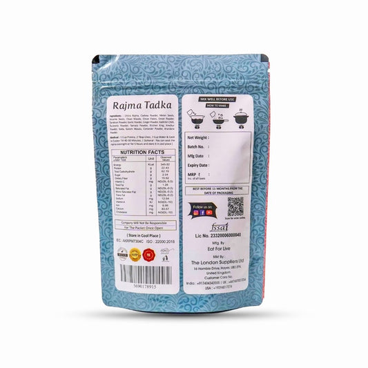 Tadka Ready Meals – Rajma Tadka(480g)