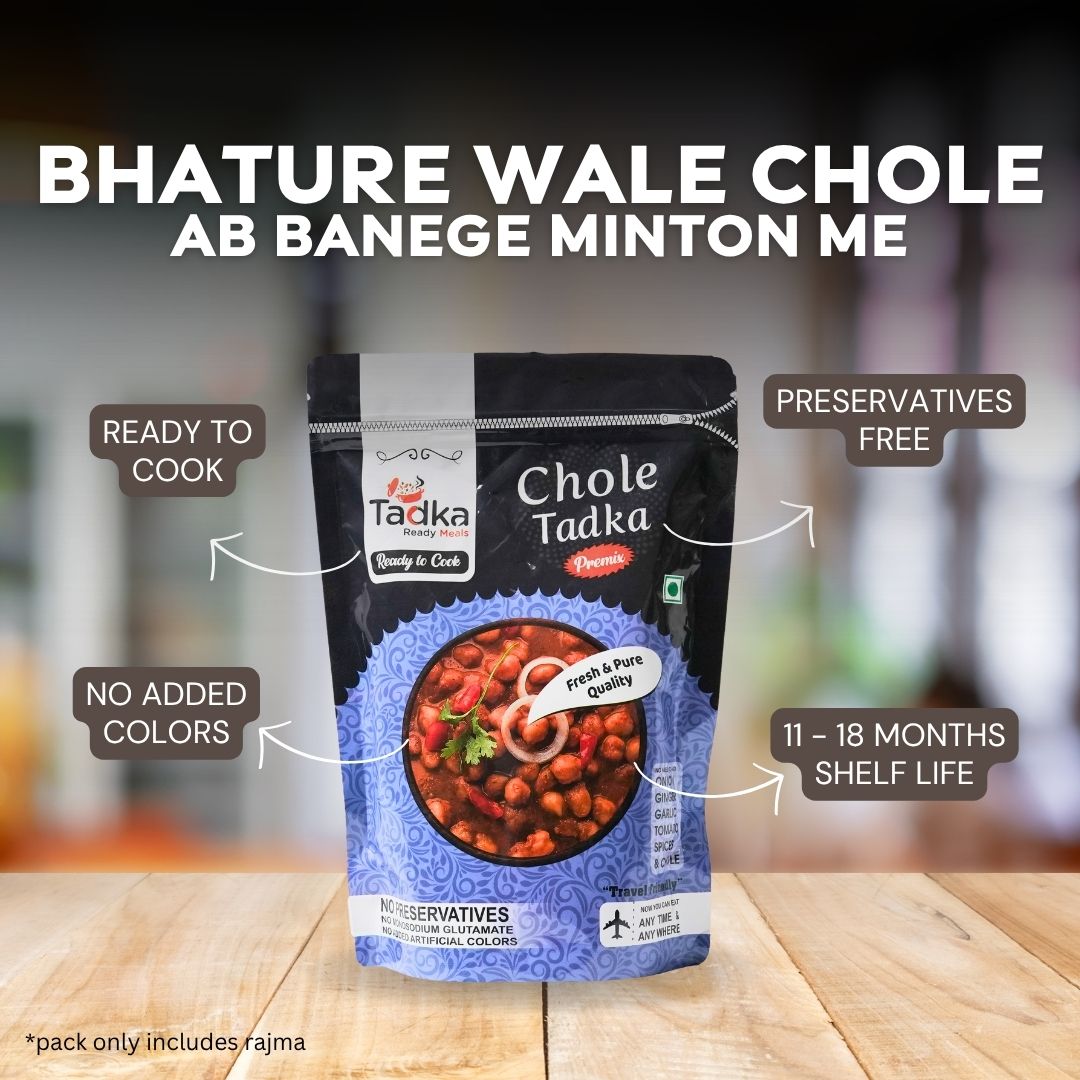 Tadka Ready Meals – Chole Tadka(480g)