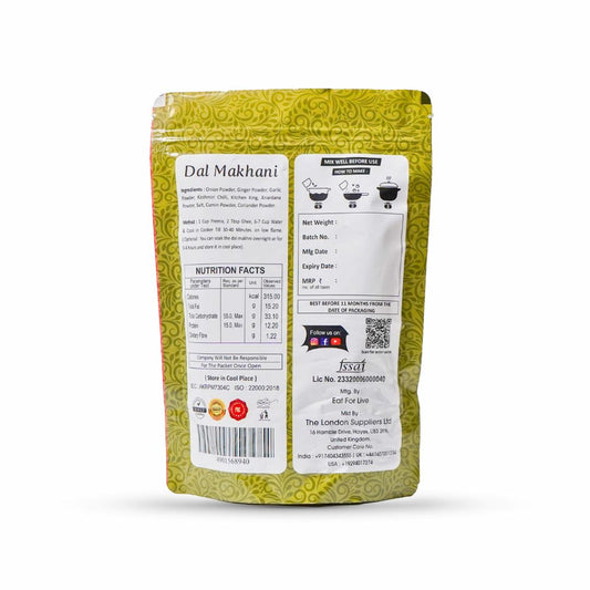 Tadka Ready Meals – Dal Makhani(480g)