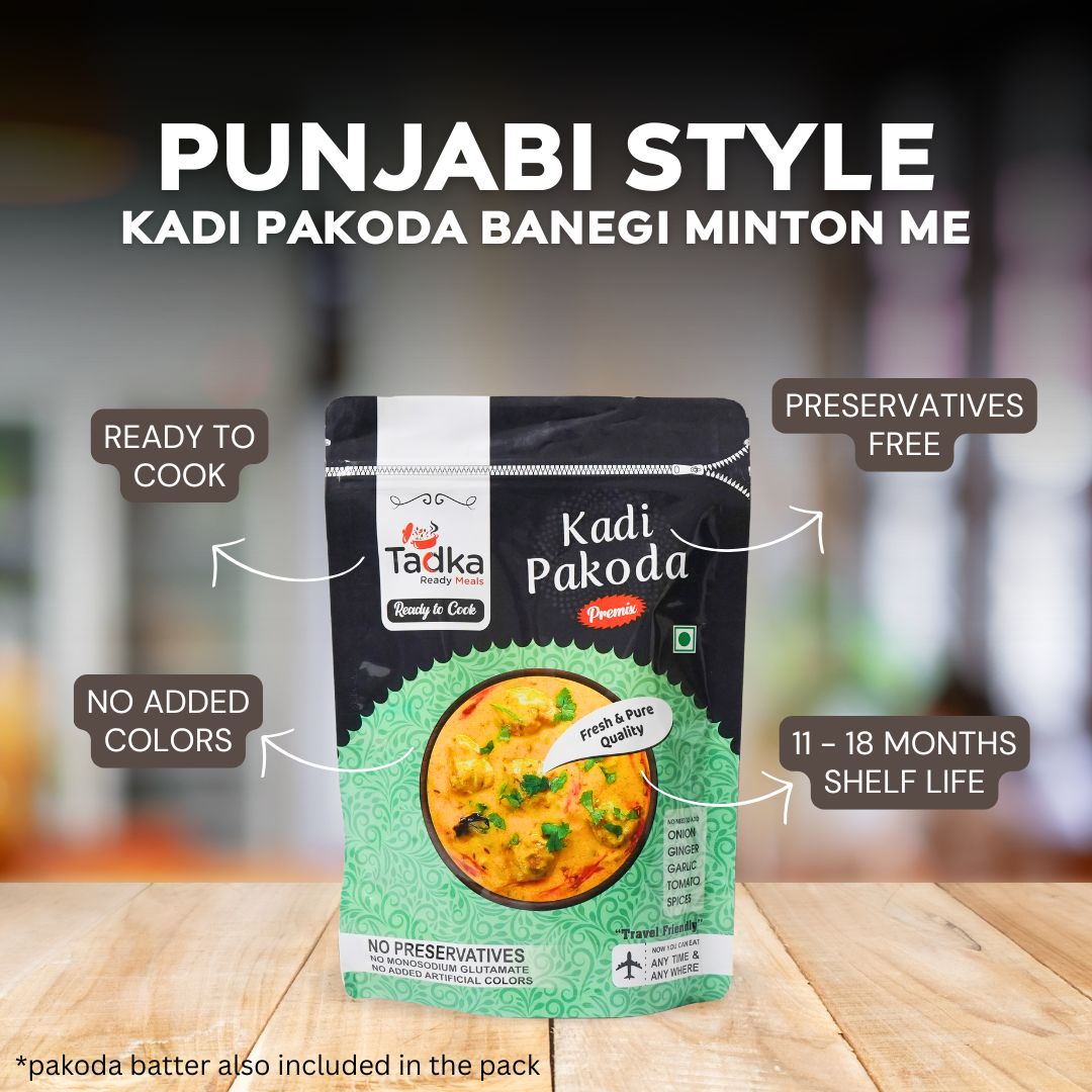 Tadka Ready Meals β Kadhi Pakoda (480g)
