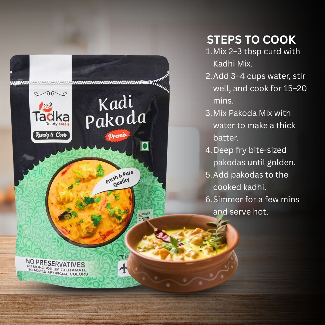 Tadka Ready Meals β Kadhi Pakoda (480g)