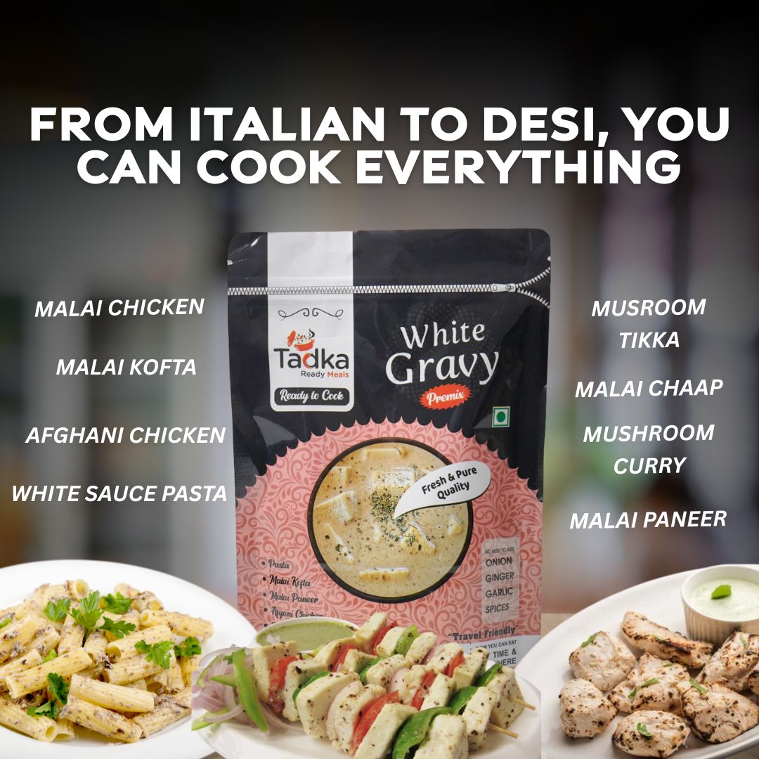Tadka Ready Meals – White Gravy Premix (250g)