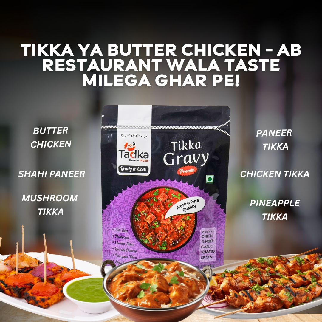 Tadka Ready Meals – Tikka Gravy Premix (250g)