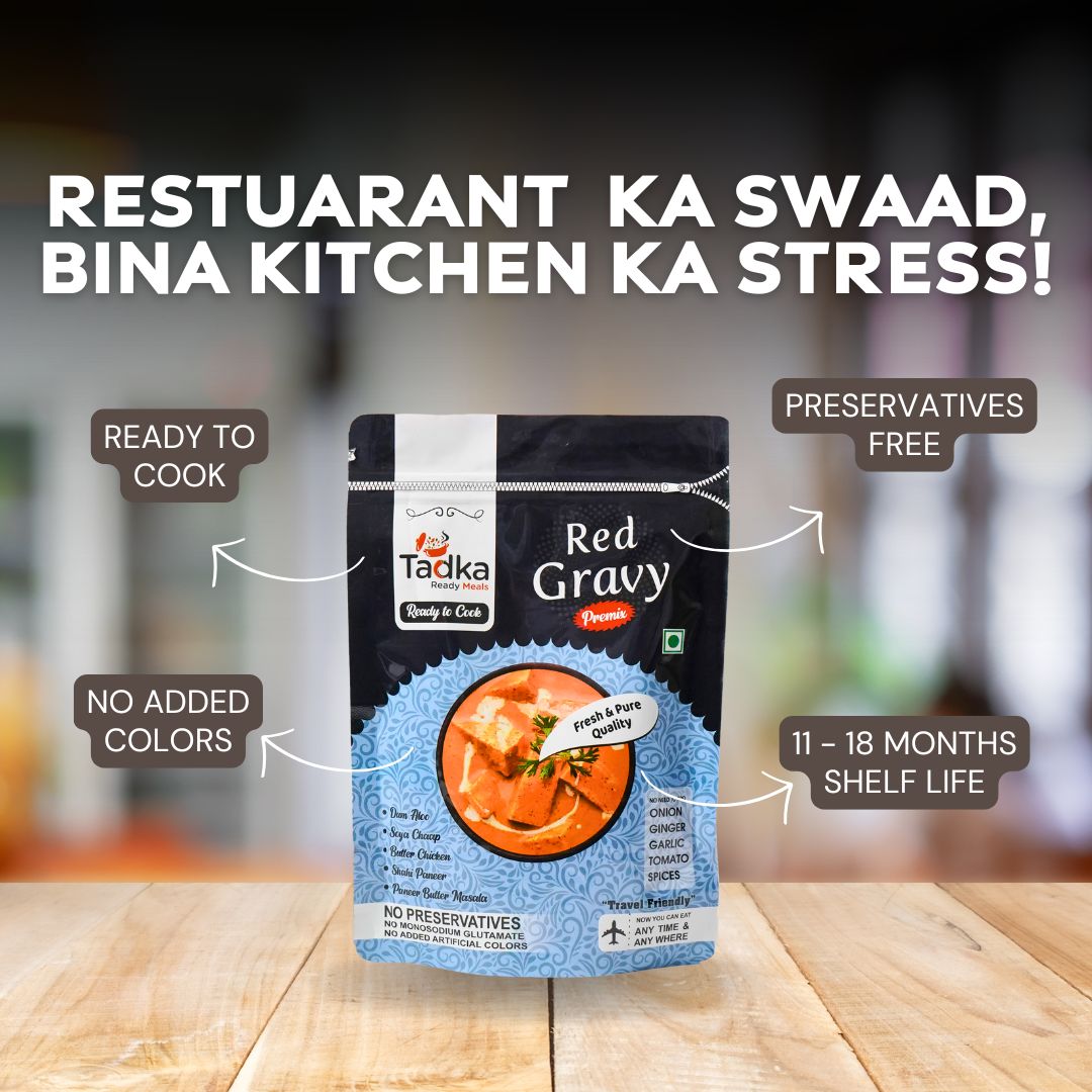 Tadka Ready Meals – Red Gravy Premix (250g)