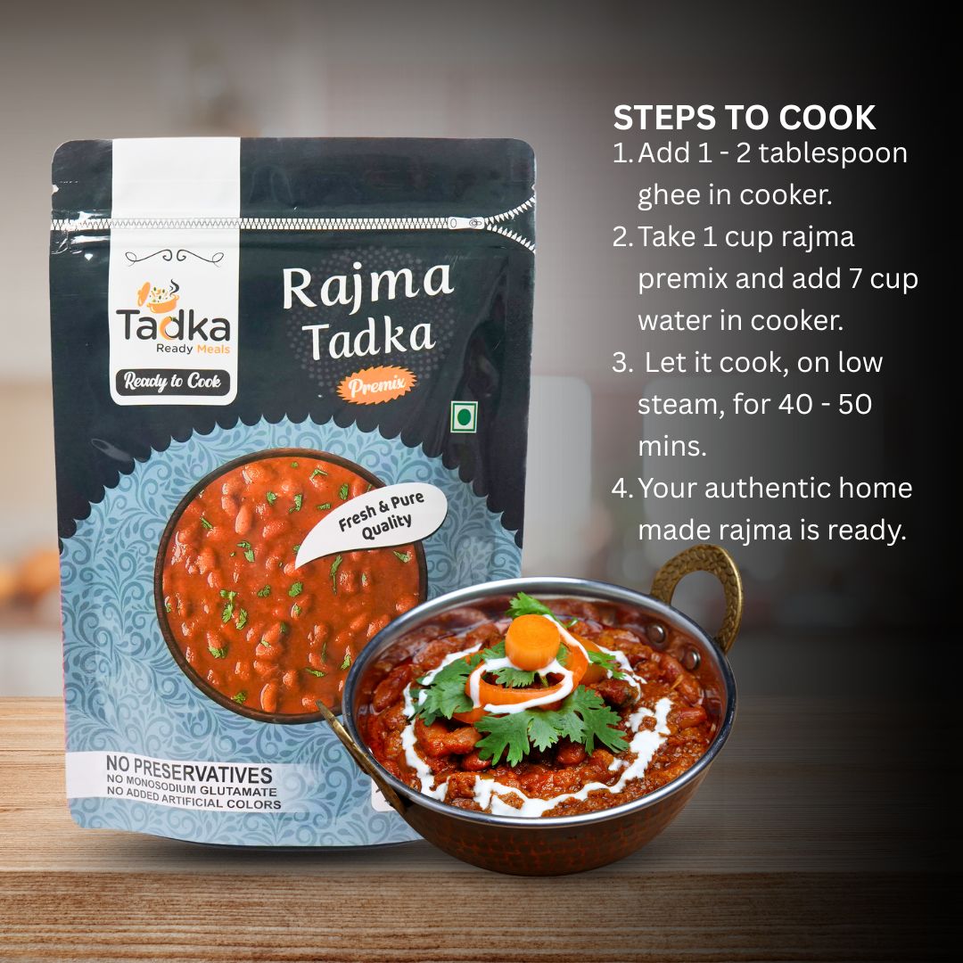 Tadka Ready Meals – Rajma Tadka(480g)