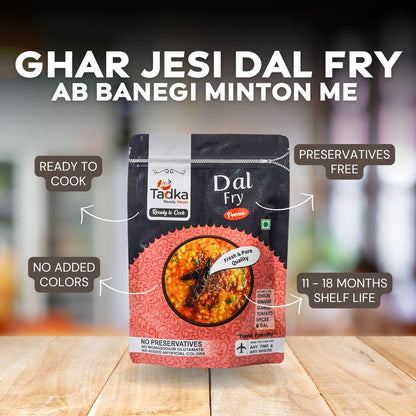 Tadka Ready Meals – Dal Fry(480g)