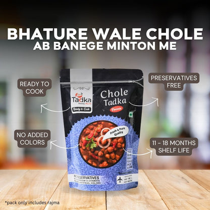 Tadka Ready Meals – Chole Tadka(480g)