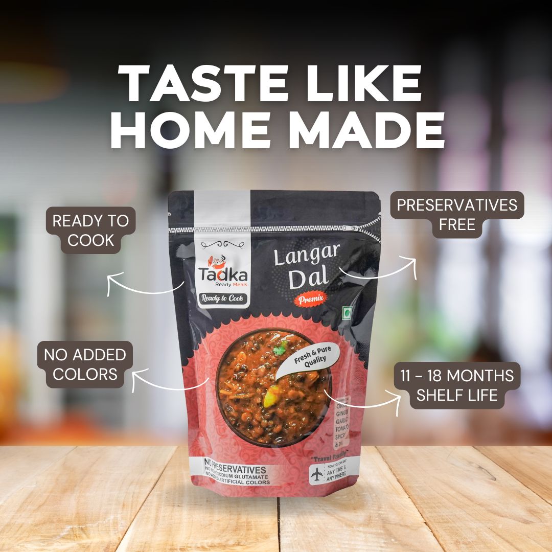 Tadka Ready Meals - Langar Dal Mix(480gm)